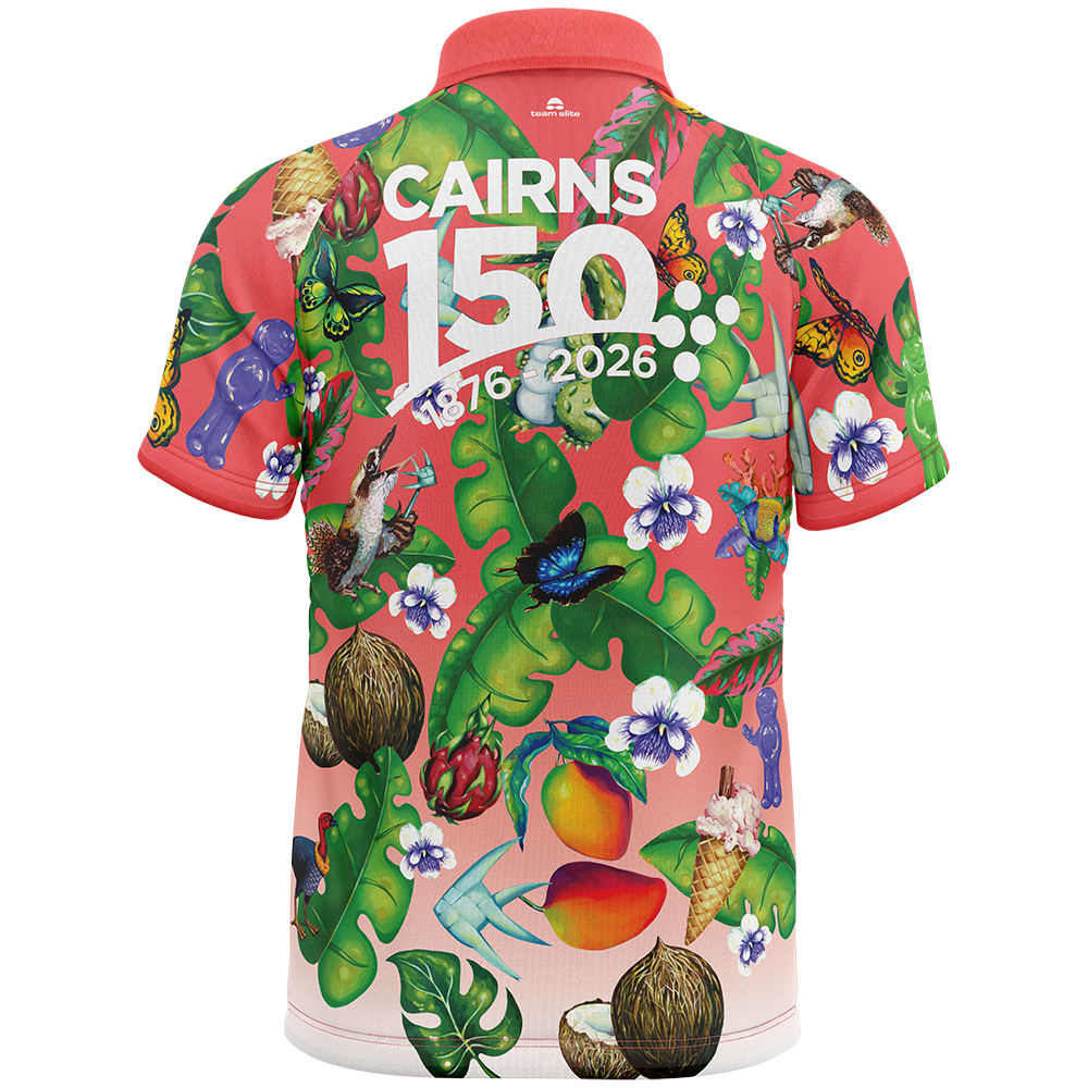 Cairns Celebrates 150 Years Mens/Unisex Polo - Coral