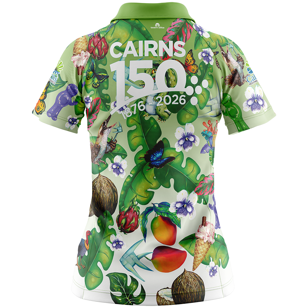 CRC Staff Only 150 Years Ladies Polo - Green