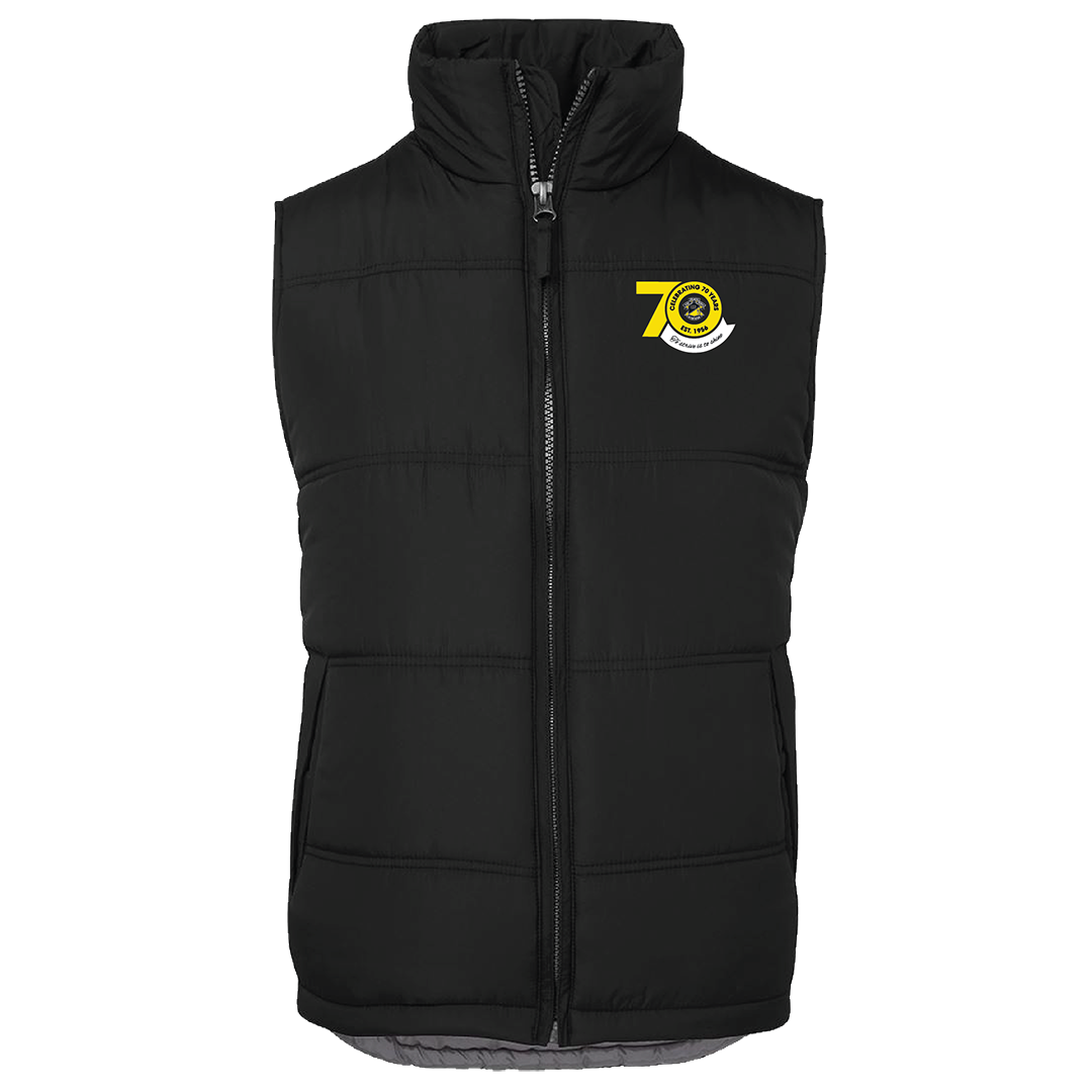 STAFF: Kedron 70 Years Puffer Vest - Unisex