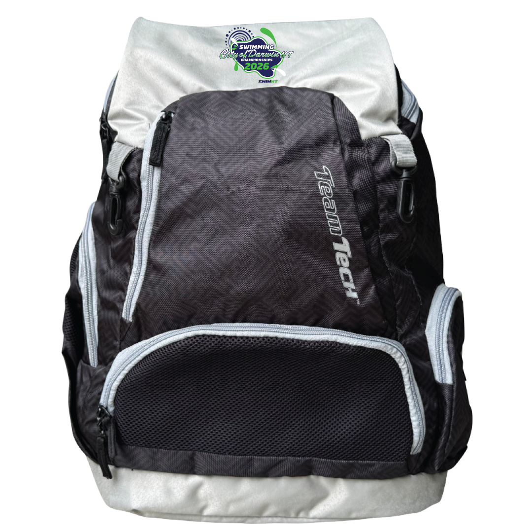 2026 Swimming NT TeamTech Backpack - Black