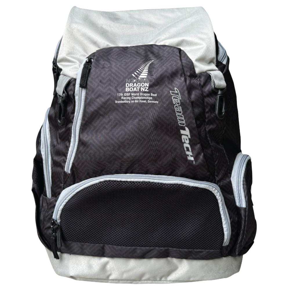 NZDBA Black Dragons TeamTech Backpack - Black
