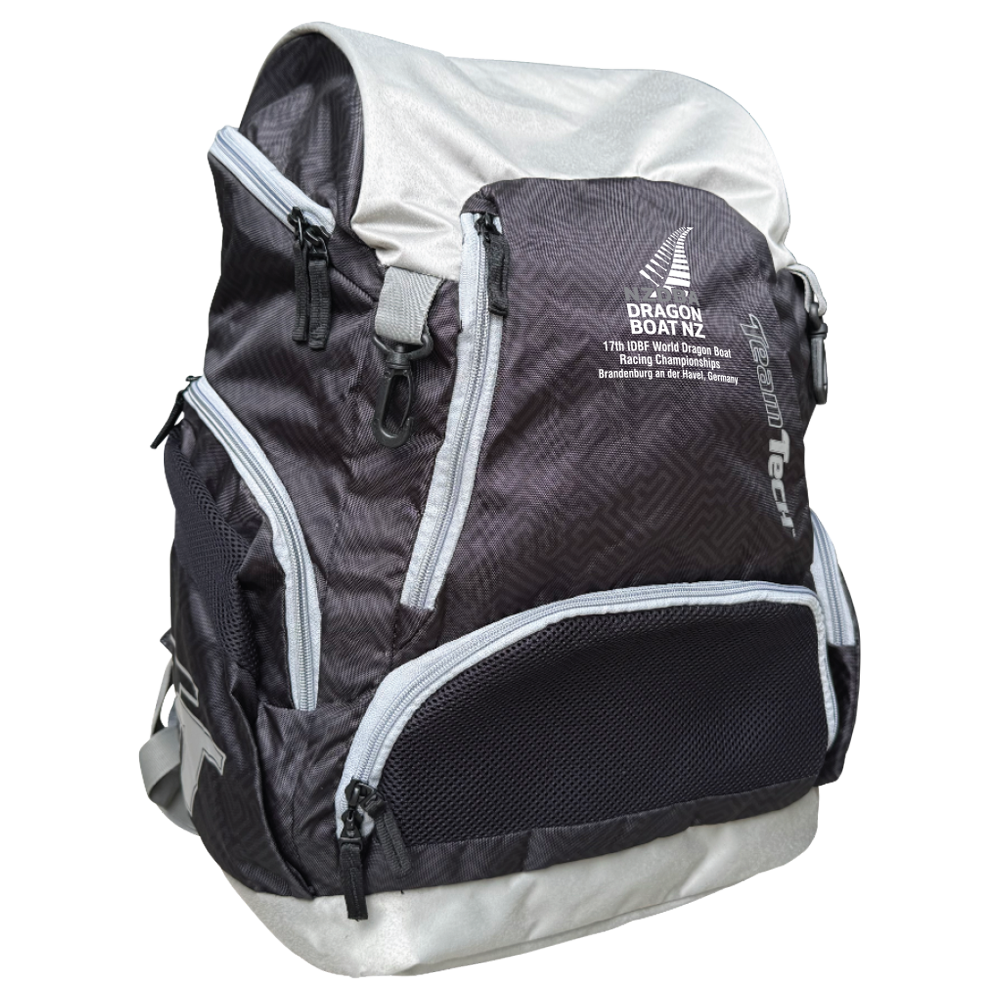 NZDBA Black Dragons TeamTech Backpack - Black