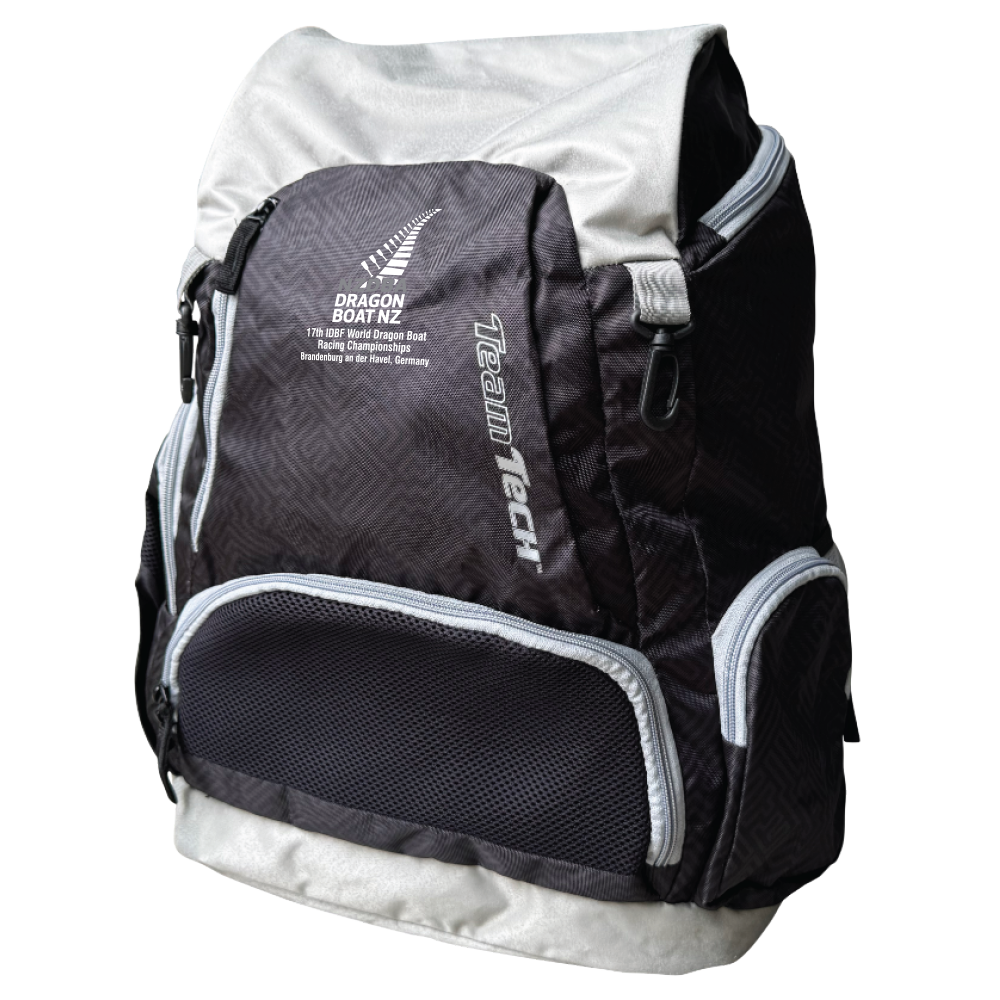 NZDBA Black Dragons TeamTech Backpack - Black