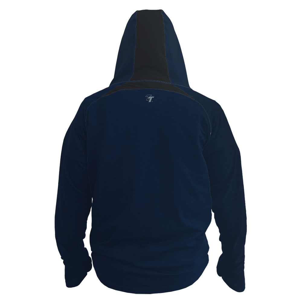 2025 OMA TeamTech Performance Pullover Hoodie - Navy