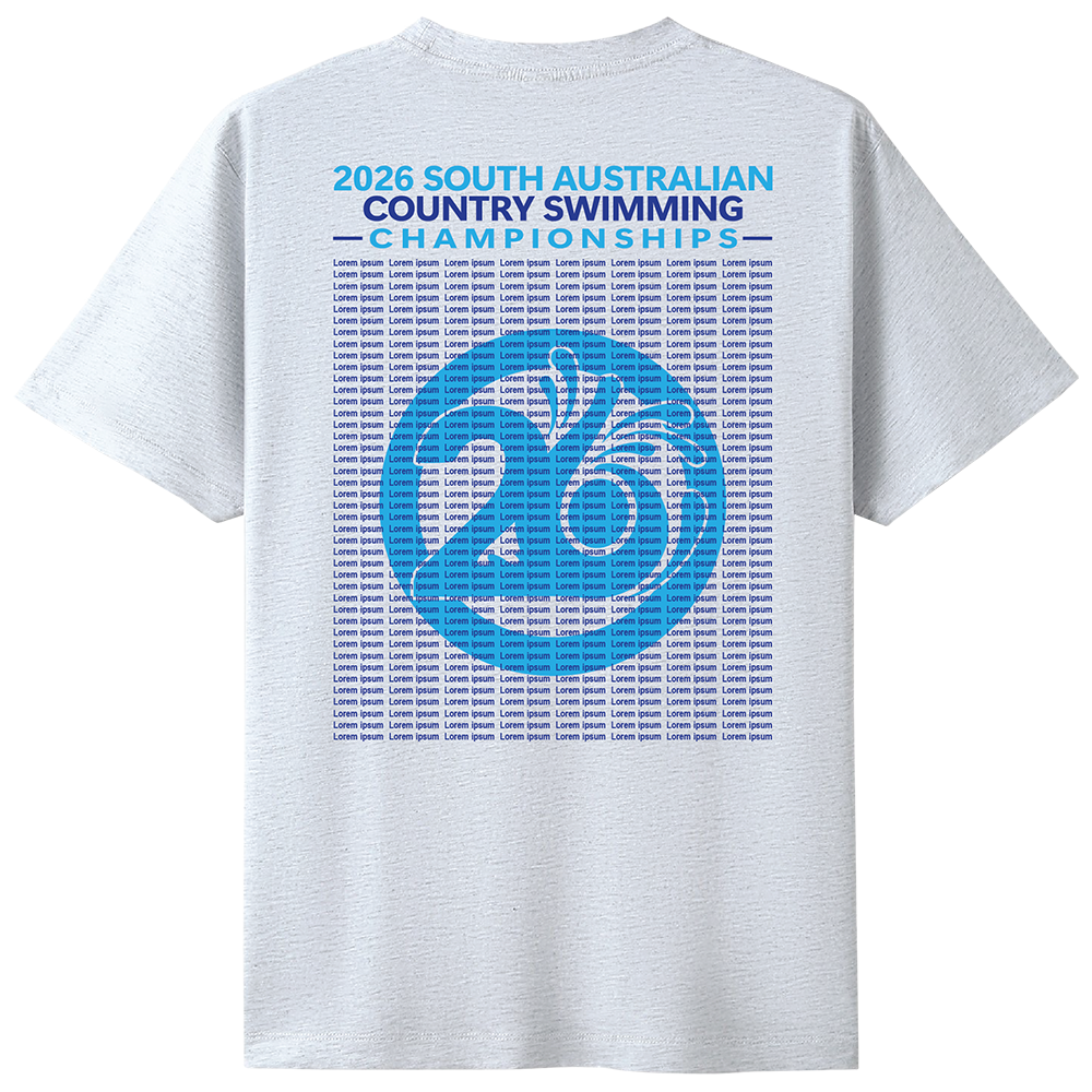2026 SSA Country Championships Names Tee - Snow Marl