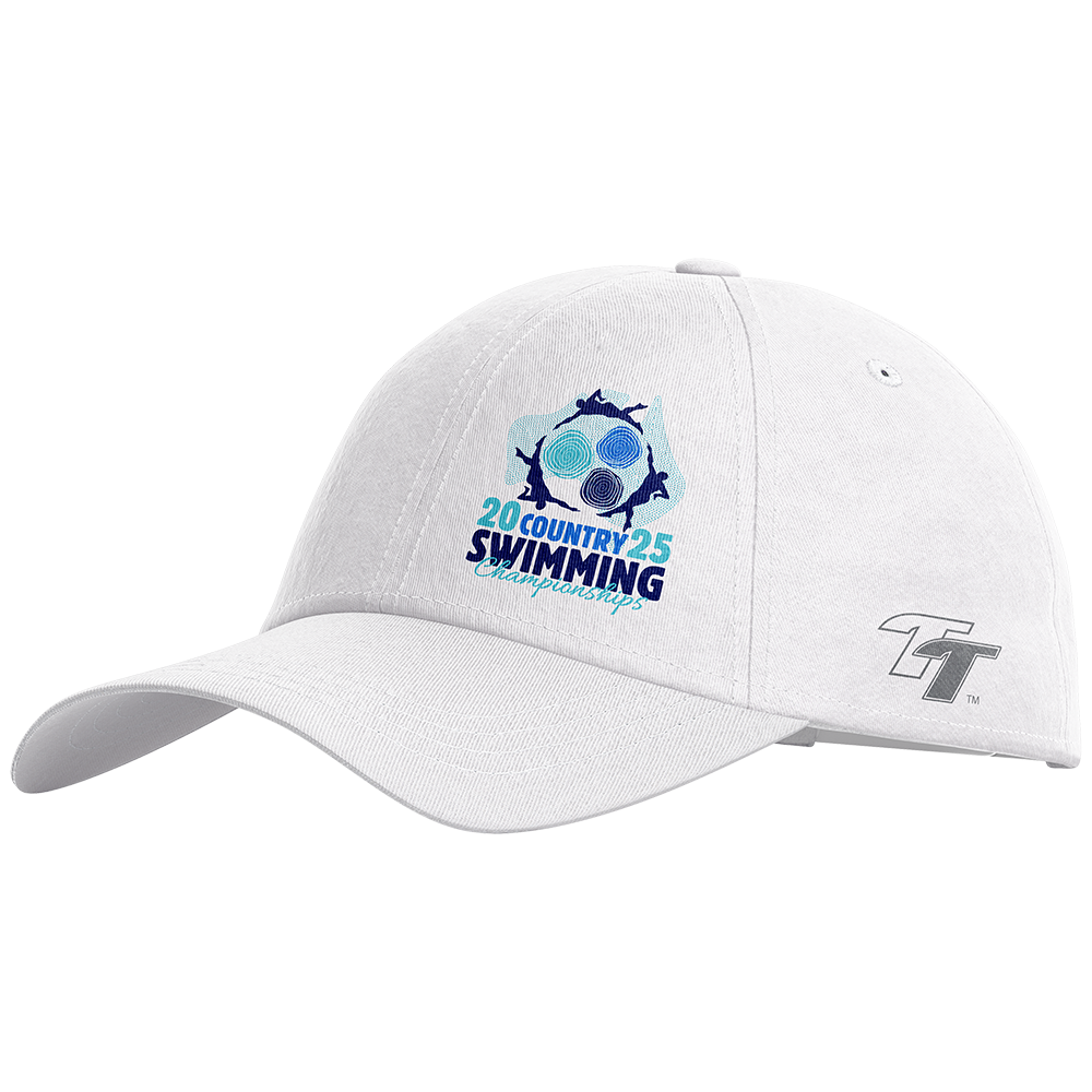 2025 Country Championships TeamTech Sports Cap - White