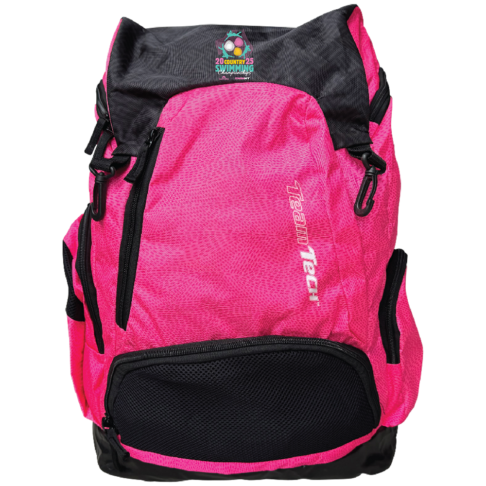 2025 Country Championships TeamTech Backpack - Pink