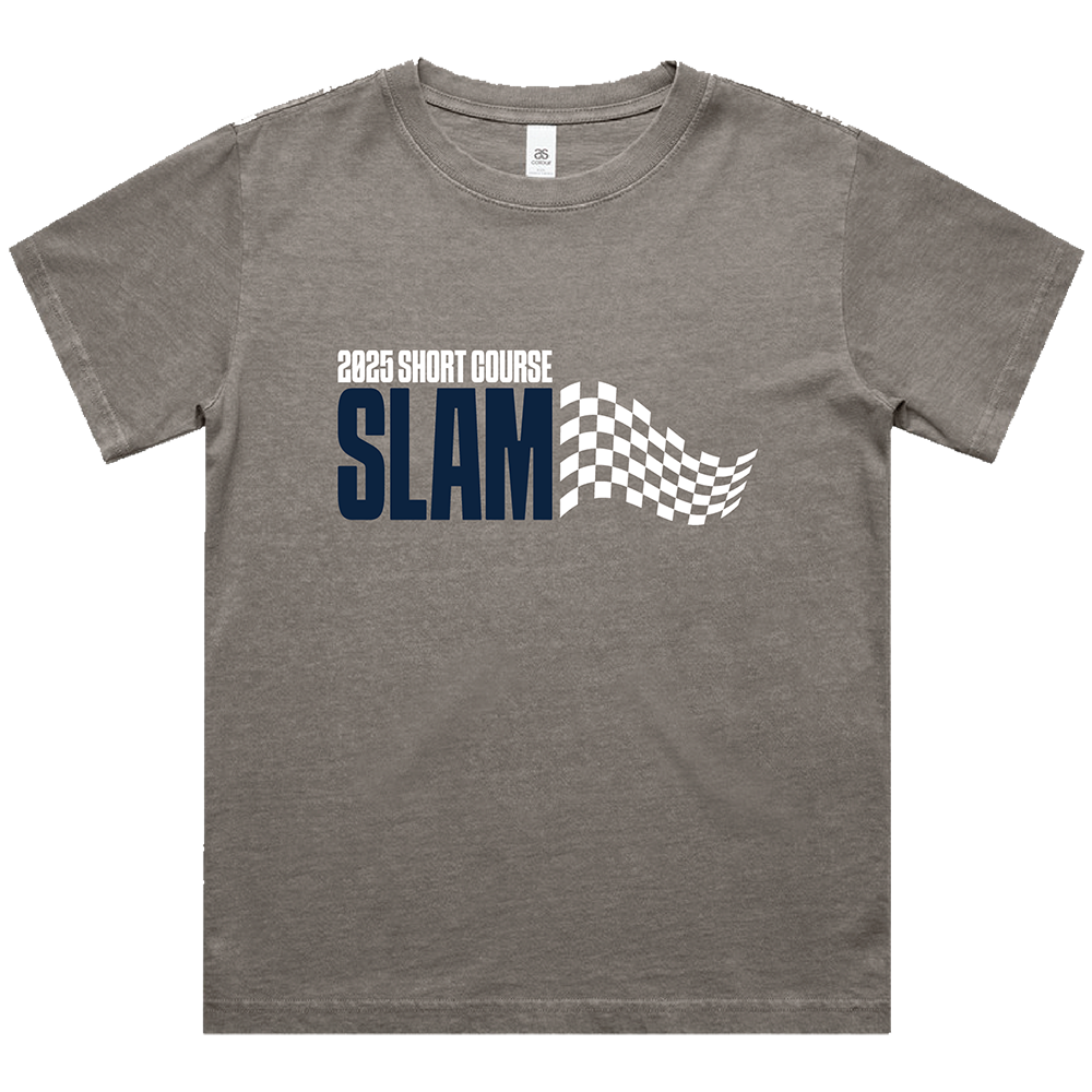 2025 SSA Short Course SLAM Names Tees - Grey