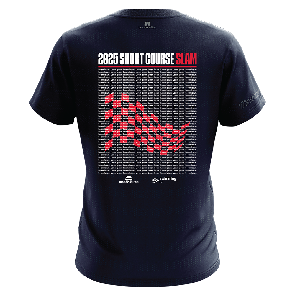 2025 SSA Short Course SLAM Performance Names Tee - Navy