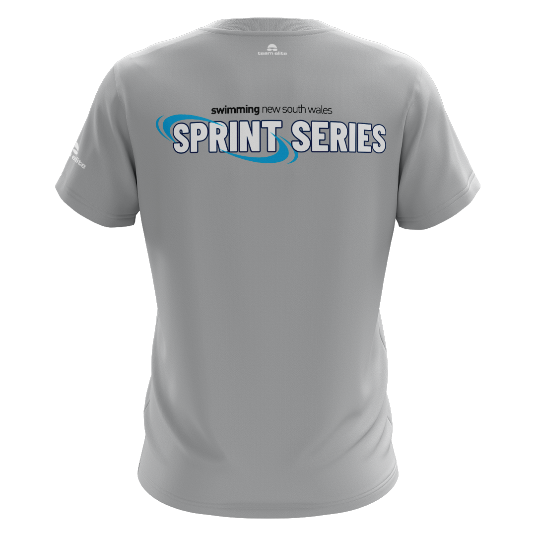 2026 SNSW Speedo Sprint Series Names T-Shirt - Grey