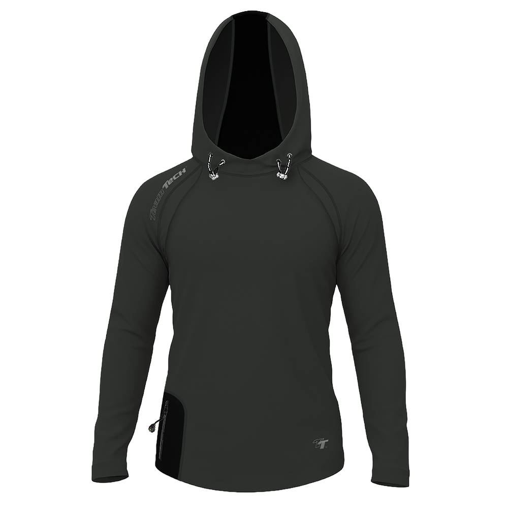 TeamTech Performance Hoodie - Charcoal