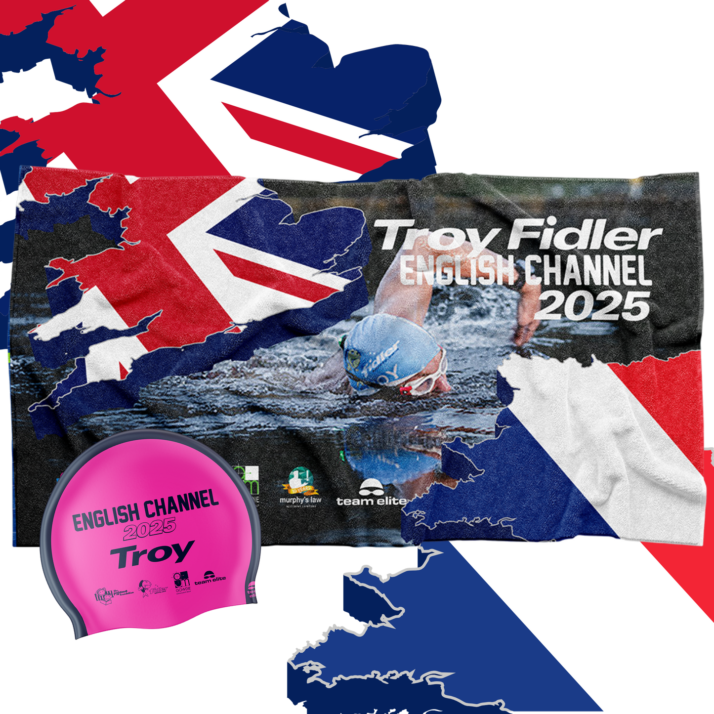 DONATION COMBO: Troy Fidler English Channel Swim 2025
