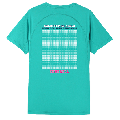 INVERELL: 2026 NSW Country Regionals Names T-Shirt - Teal