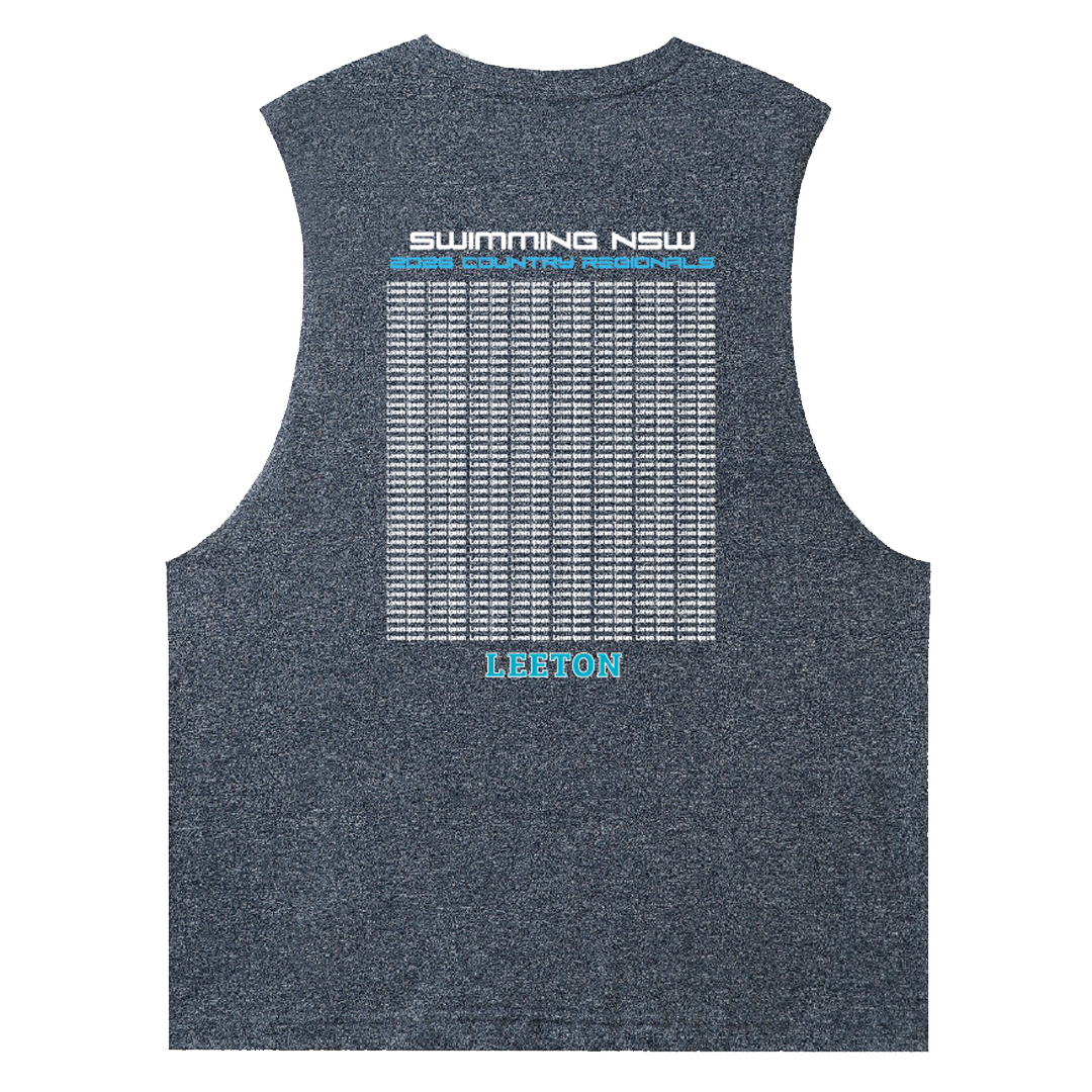 LEETON: 2026 NSW Country Regionals Tank - Navy Marl
