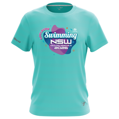 GOULBURN: 2026 NSW Country Regionals Names T-Shirt - Teal