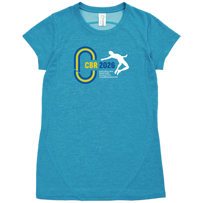 2026 AMA Championship Names Tee - Azure