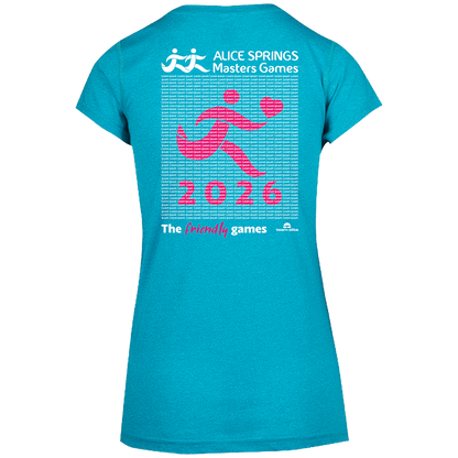 2026 ASMG Championship Names Ladies Tee - Jade