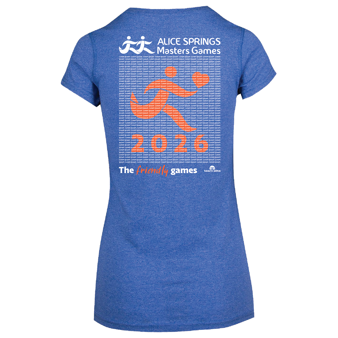2026 ASMG Championship Names Ladies Tee - Royal