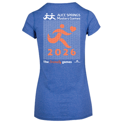 2026 ASMG Championship Names Ladies Tee - Royal