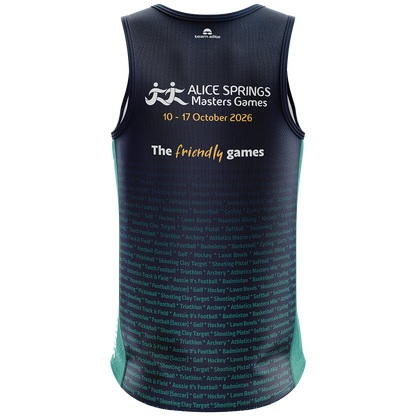 2026 ASMG Unisex Cool Dry Singlet
