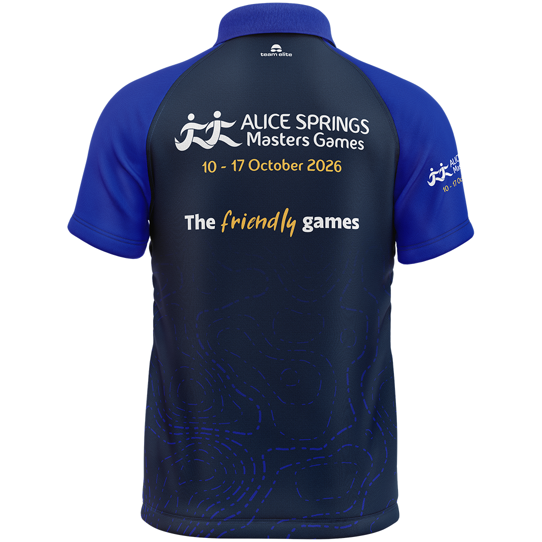2026 ASMG Unisex Cool Dry Polo - Navy/Royal