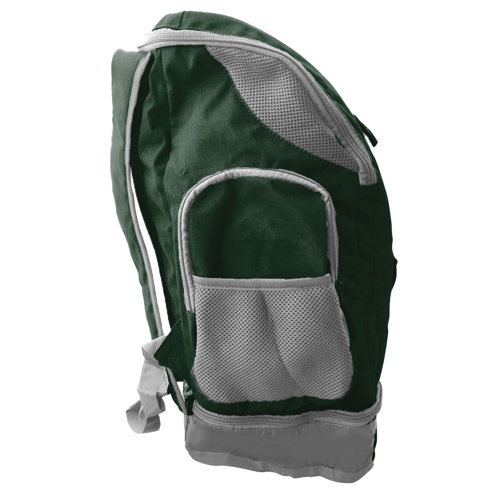 Auroras Sports Backpack - Green/Silver