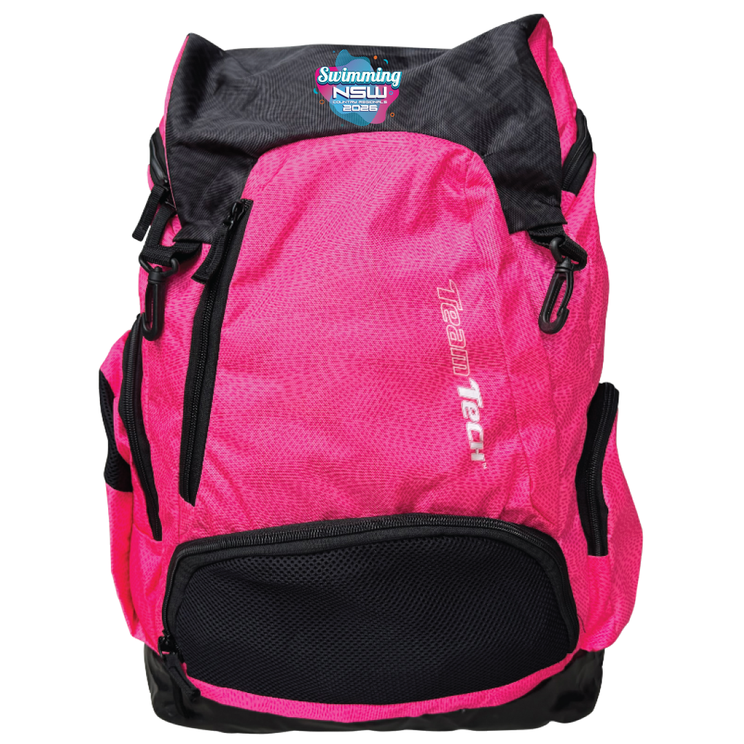 LEETON: 2026 NSW Country Regionals Backpack - Pink