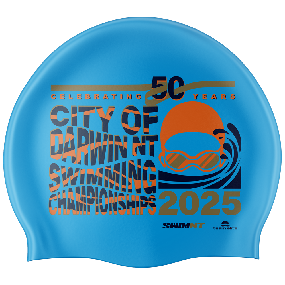 2025 NT Swimming Championships Reversible Swim Cap