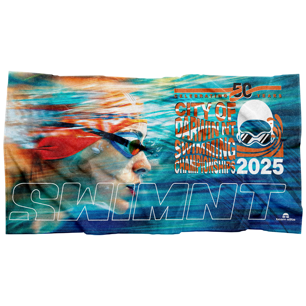 2025 NT Swimming Championships Beach Towel