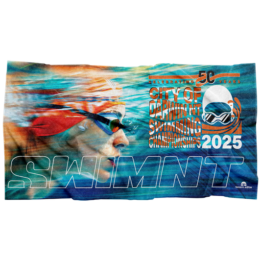 2025 NT Swimming Championships Beach Towel