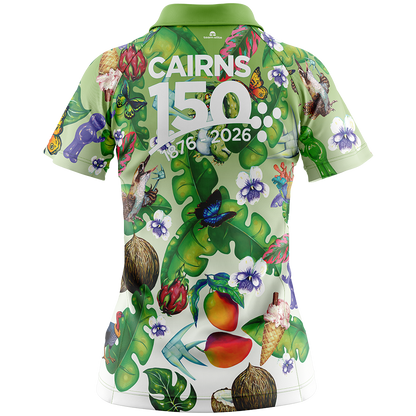 Cairns Celebrates 150 Years Ladies Polo - Green