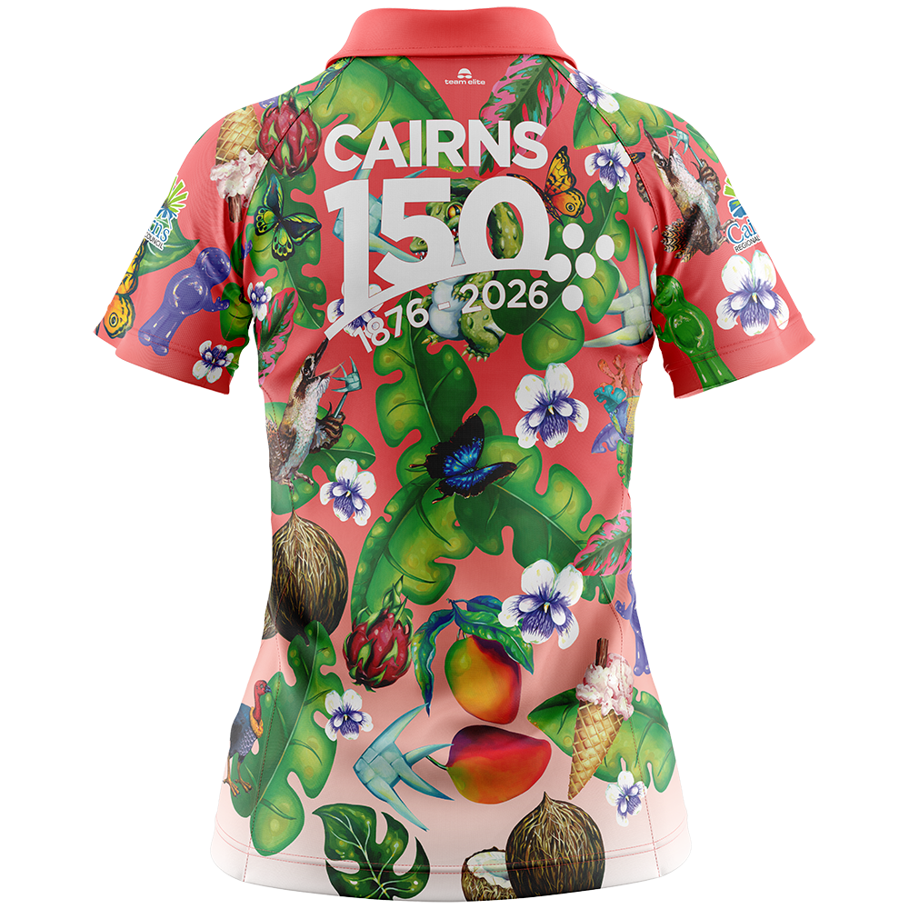 CRC Staff Only 150 Years Ladies Polo - Coral