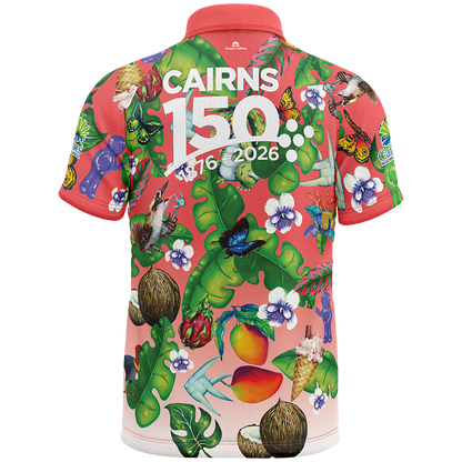 CRC Staff Only 150 Years Mens/Unisex Polo - Coral