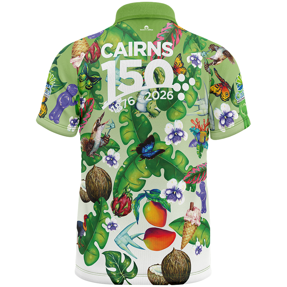 CRC Staff Only 150 Years Mens/Unisex Polo - Green