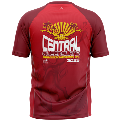 2025 CQ Championship Cool Dry Tee - Maroon