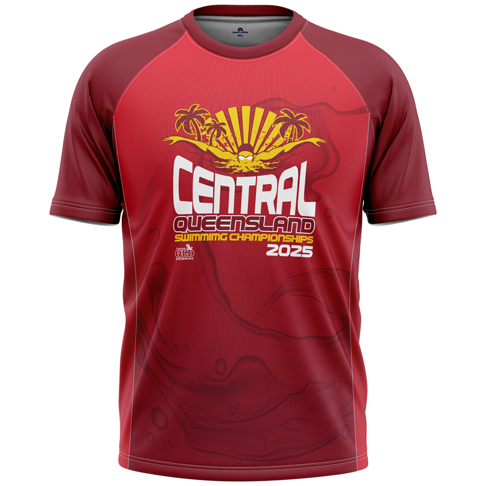 2025 CQ Championship Cool Dry Tee - Maroon