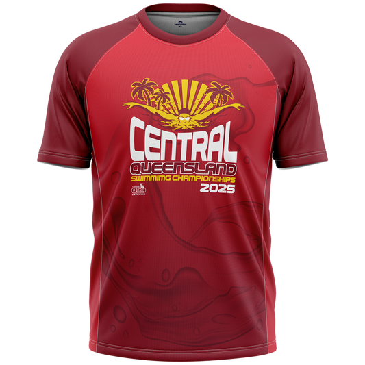 2025 CQ Championship Cool Dry Tee - Maroon