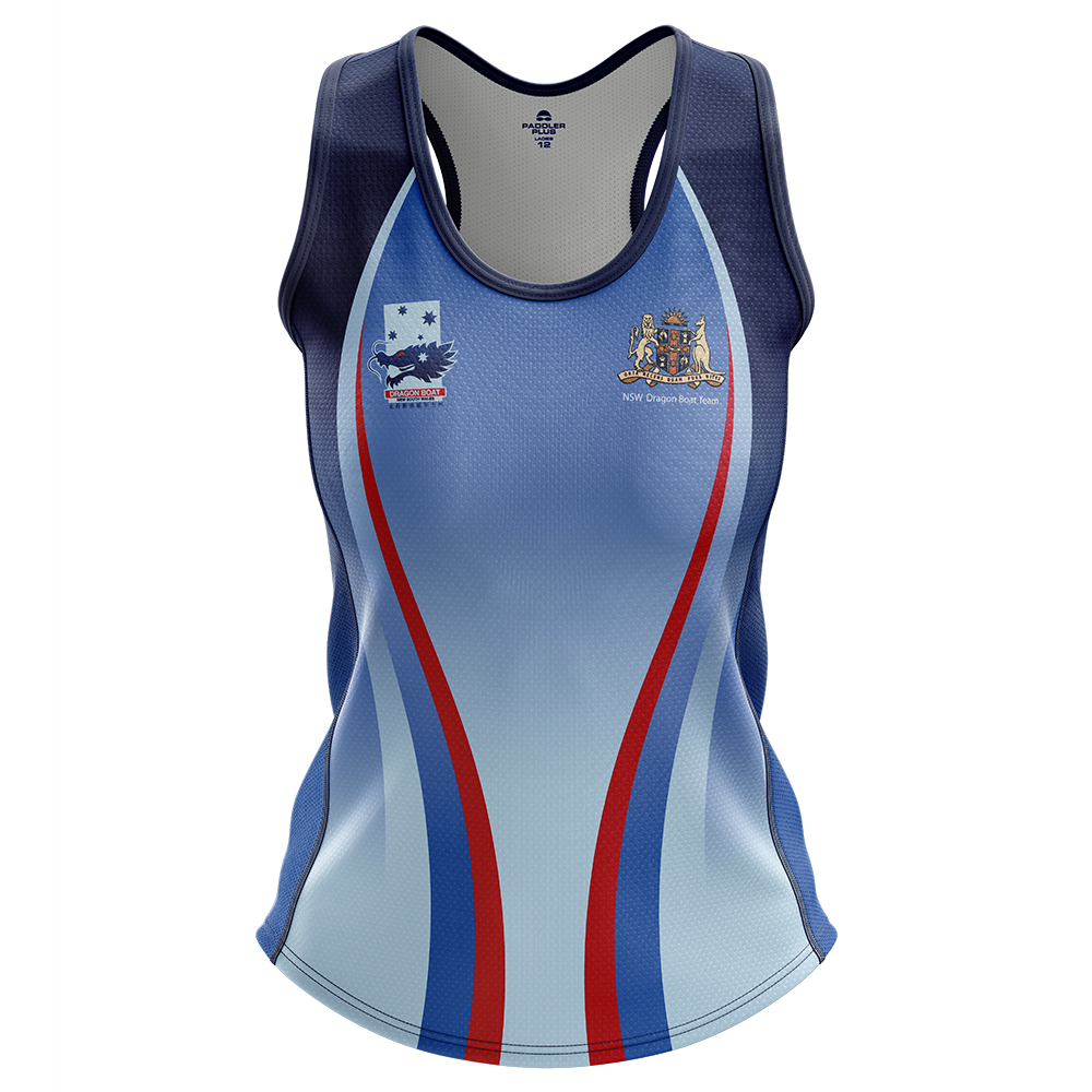 DBNSW State Rep Race Singlet - Ladies *