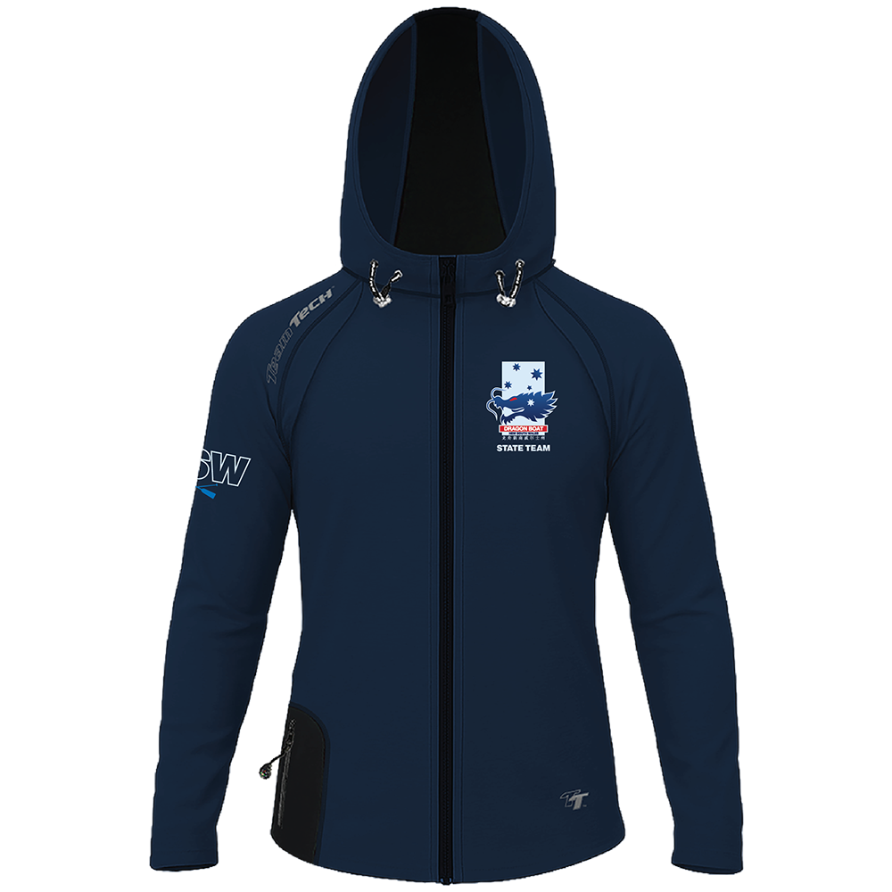 DBNSW State Rep Performance Zip Hoodie - Navy