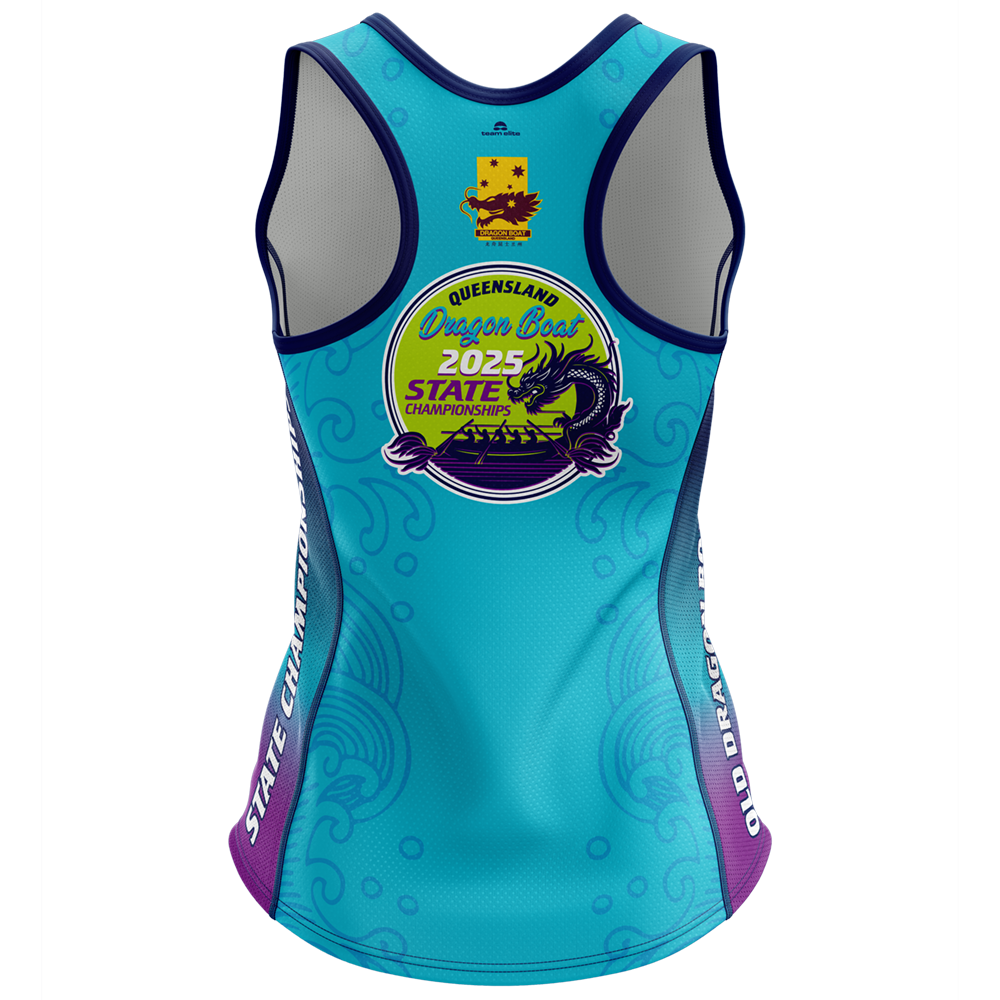 2025 DBQ Championship Racerback Singlet - Ladies