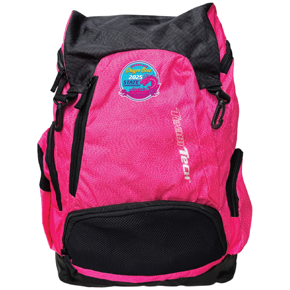 2025 DBQ Championship TeamTech Backpack - Pink