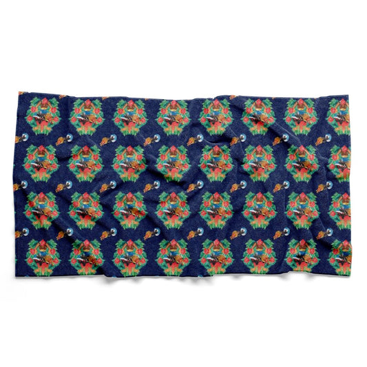 Hawaiian Dragon Boat Beach Towel