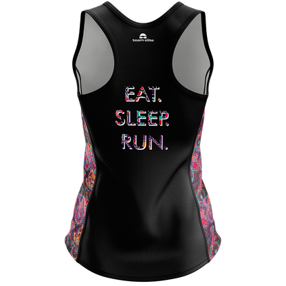 Eat Sleep Run Racerback Singlet