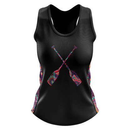 Eat Sleep Paddle Racerback Singlet