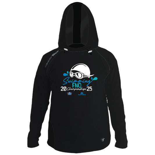 2025 FNQ Championship TeamTech Performance Hoodie - Charcoal