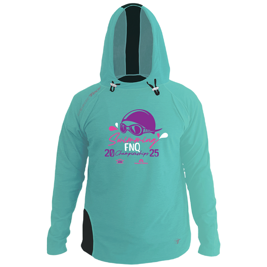 2025 FNQ Championship TeamTech Performance Hoodie - Teal