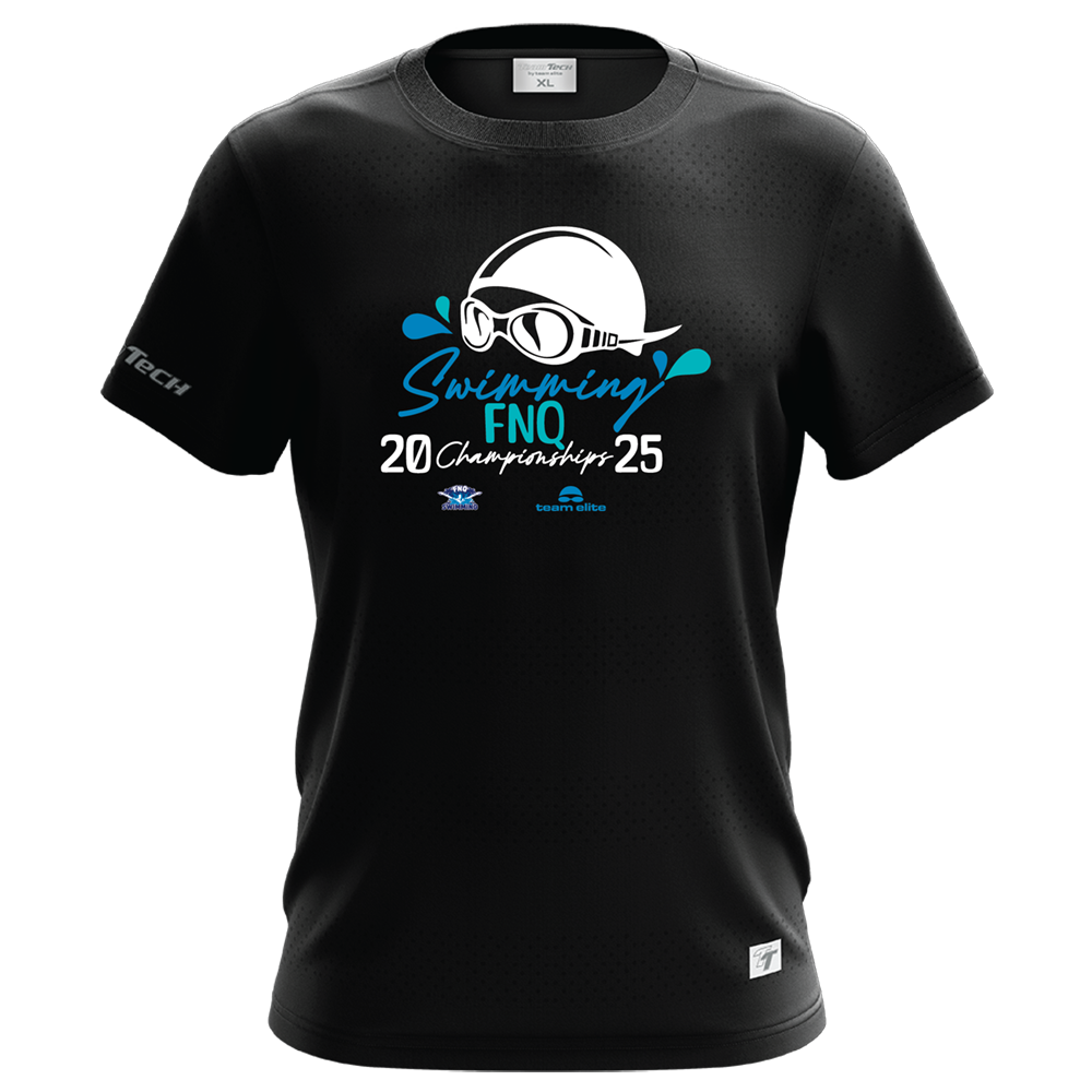 2025 FNQ Championship 'Names' Performance Tee - Black/Blue