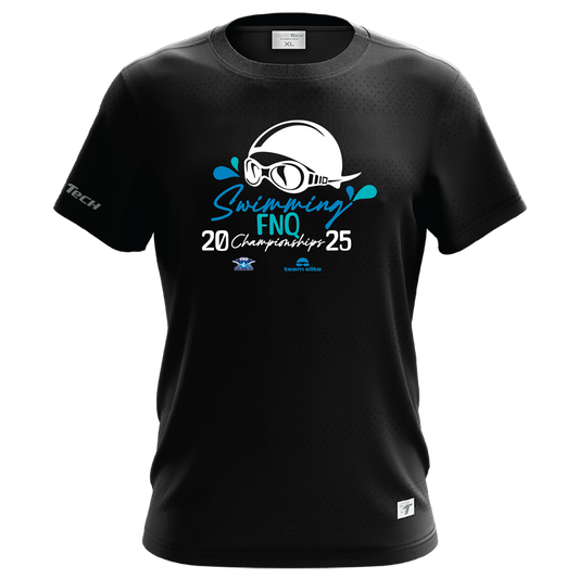 2025 FNQ Championship 'Names' Performance Tee - Black/Blue