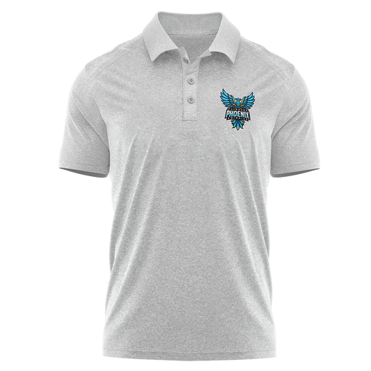 Flinders Phoenix Cool Dry Polo - Grey