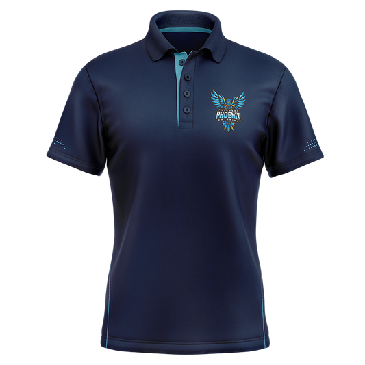 Flinders Phoenix Cool Dry Polo - Navy